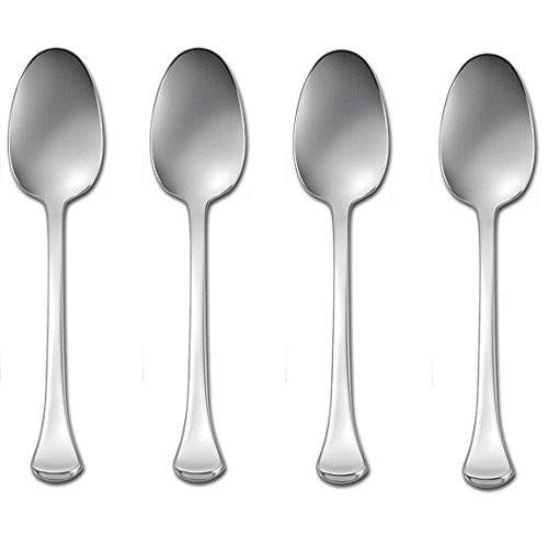 Oneida Othenia Set of 4 Dinner / Oval Bowl Soup Spoons 7"